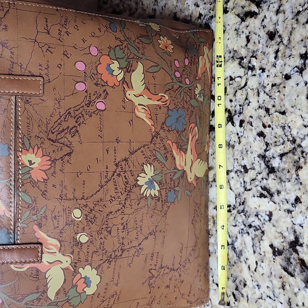 Patricia Nash Floral Map Viana Tote - Picture 2 of 15